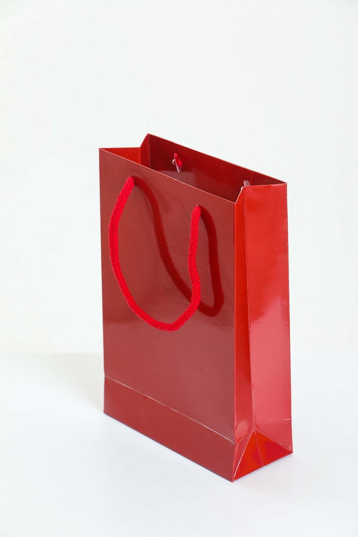 Gloss Red Carrier Bags Wholesale - jqwholesale.com