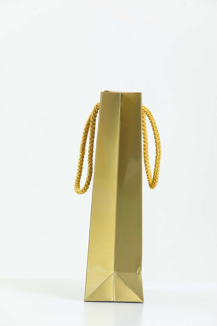 Gloss Gold Laminated Carrier Bags Wholesale - jqwholesale.com