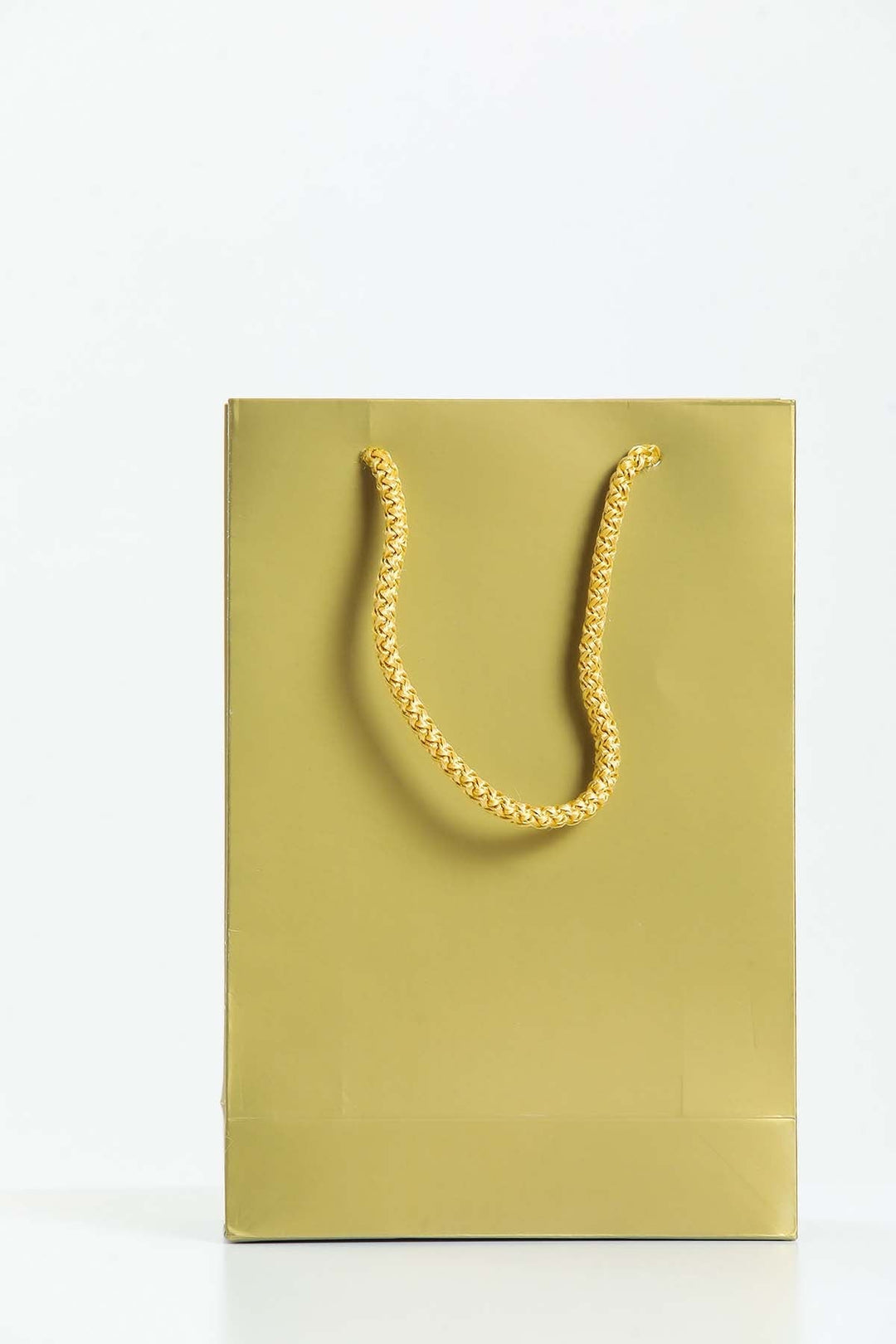 Gloss Gold Laminated Carrier Bags Wholesale - jqwholesale.com