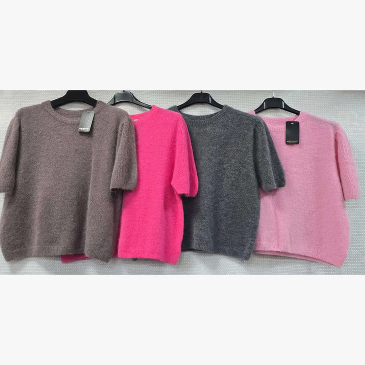 Alpaca baby angora knit jumper