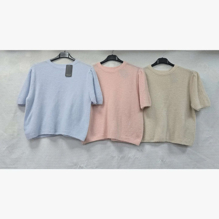 Alpaca baby angora knit jumper