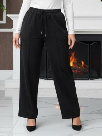 Wide Leg Front Seam Joggers (15P.PACK)