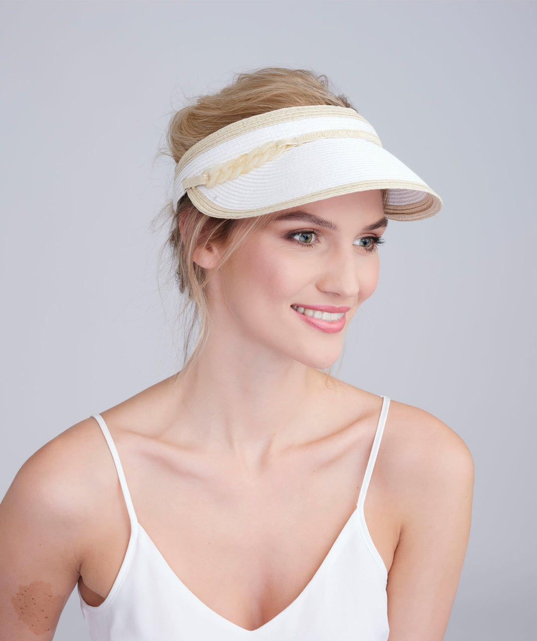 Cassini Visor - White/Natural