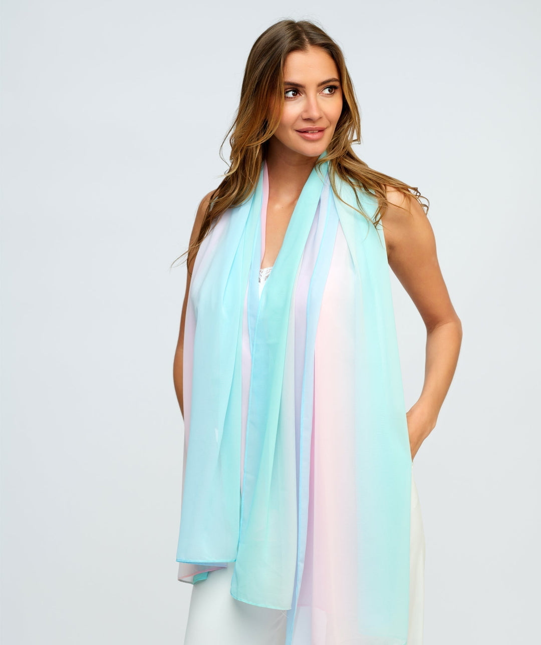 Allure Scarf - Pastel - jqwholesale.com
