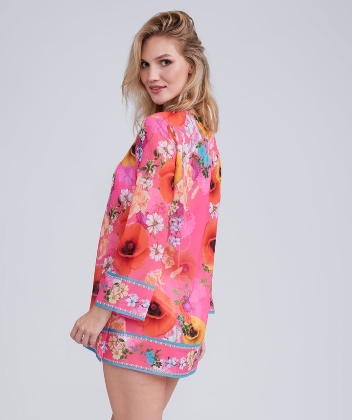 Copacabana Cover Up - Pink - jqwholesale.com