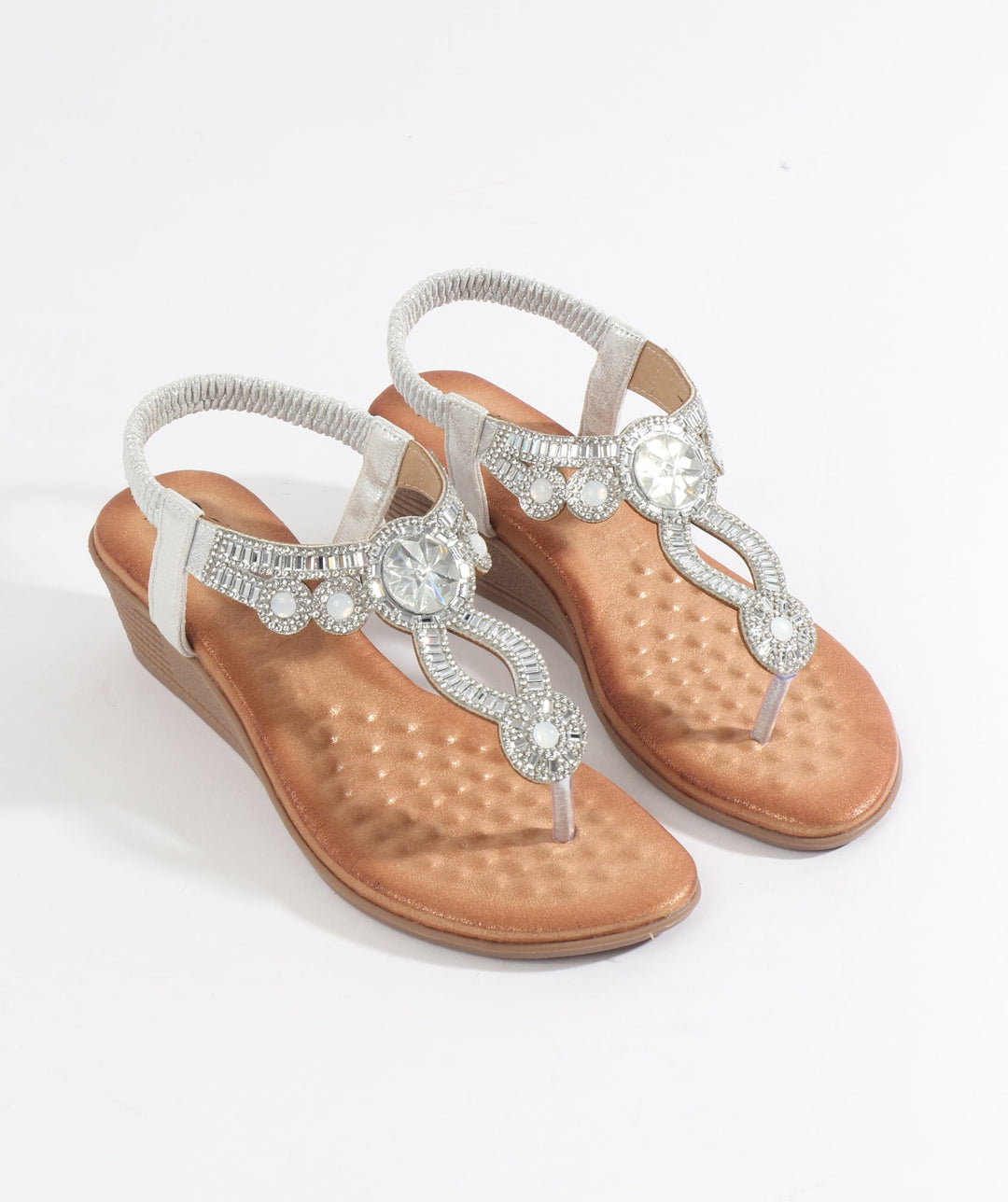 (5P.Pack) Cosmo Sandal - Silver