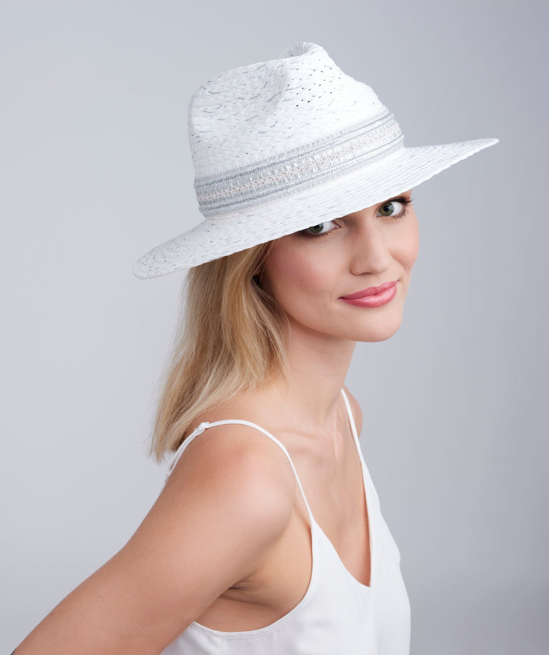 Delilah Hat - Silver