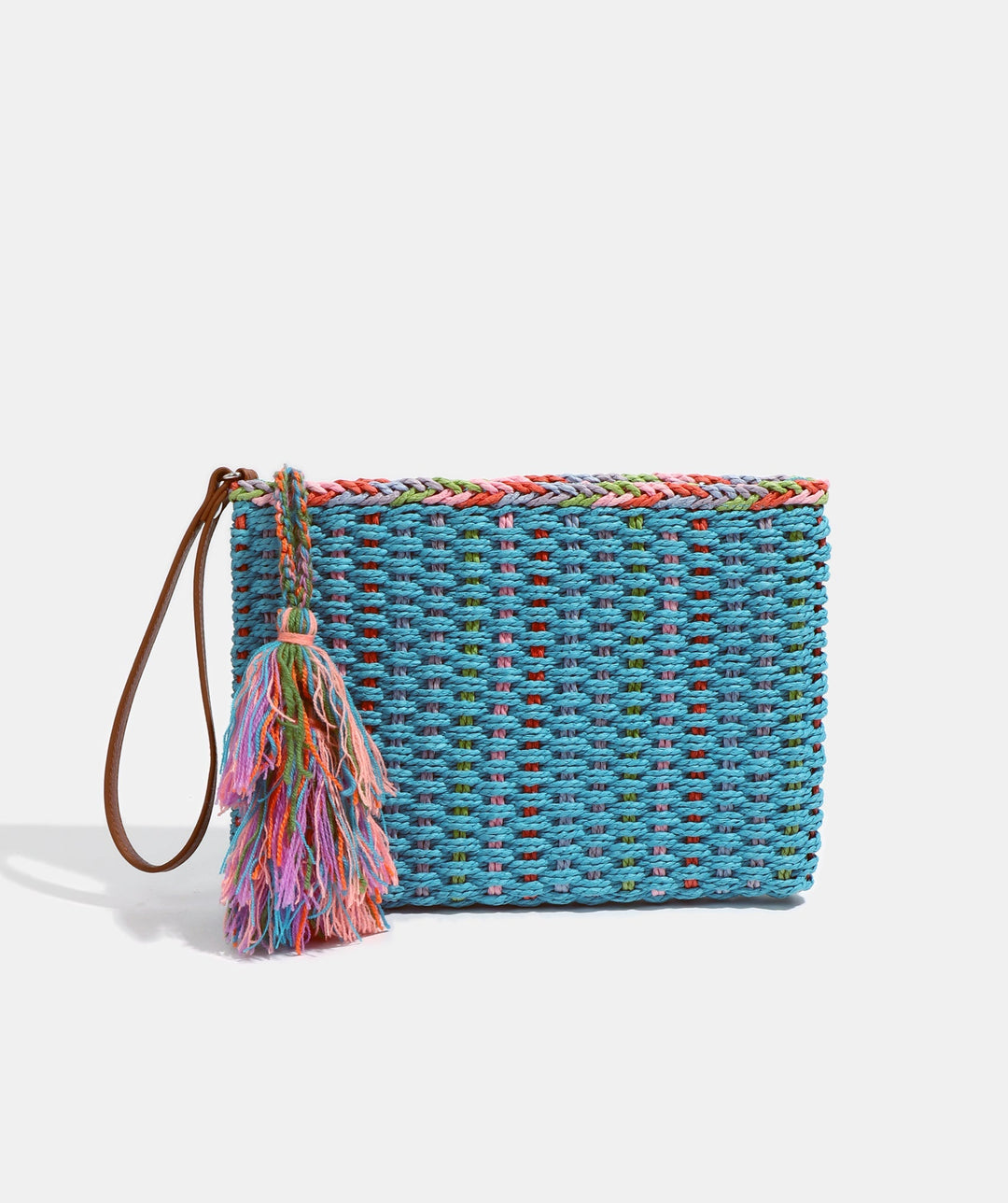 Fifi Clutch Bag - Pale Turquoise - jqwholesale.com