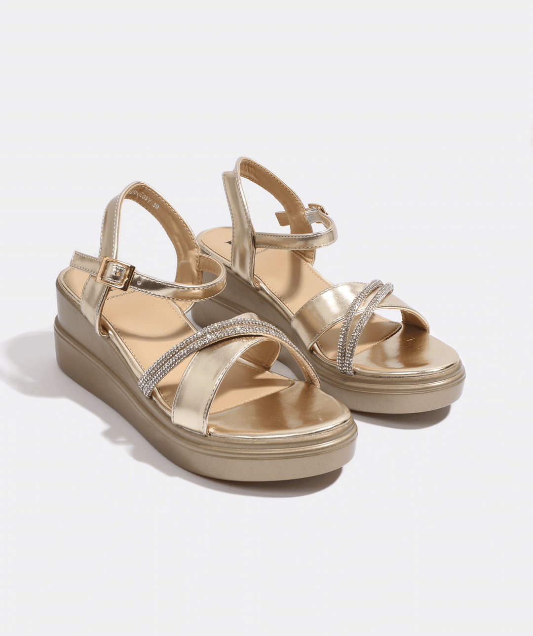(5P.Pack) Hennessy Sandal - Gold