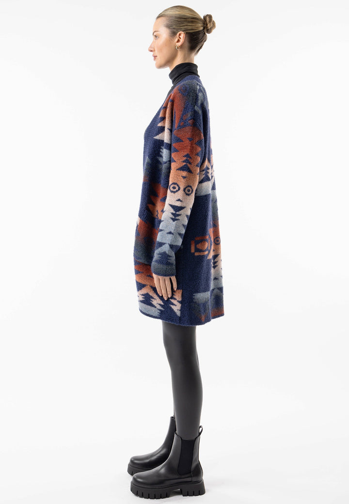 (2P. PACK) Californian Knit Longline Open Cardigan - jqwholesale.com