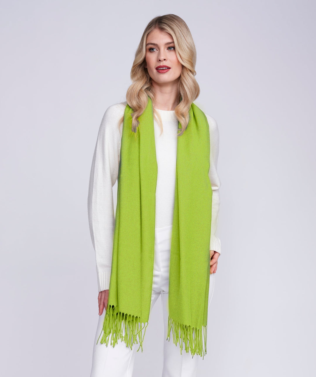 Pia Pashmina - Lime