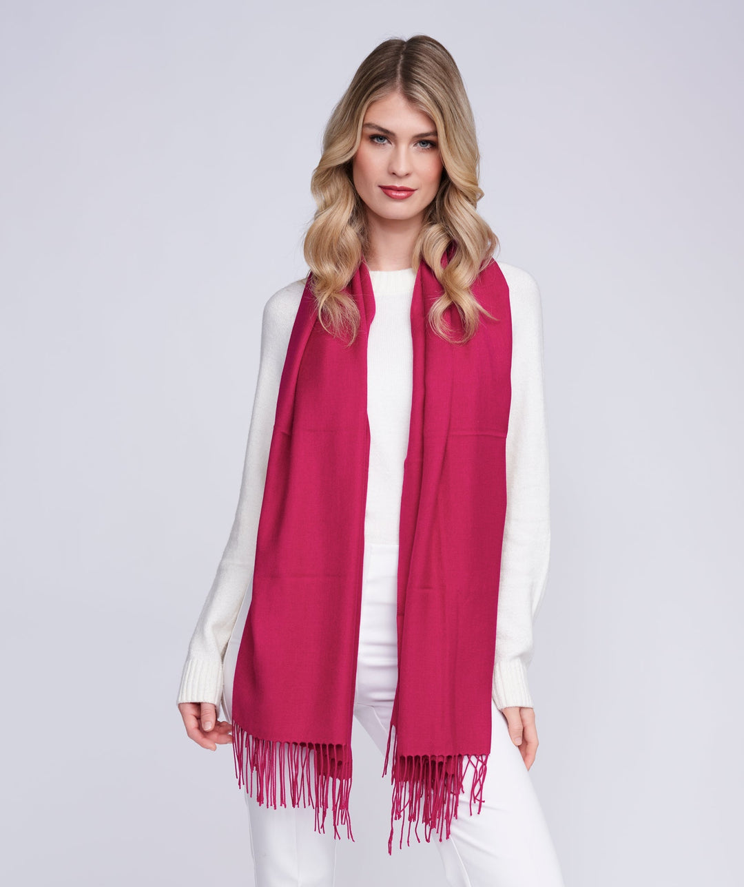 Pia Pashmina - Burgundy