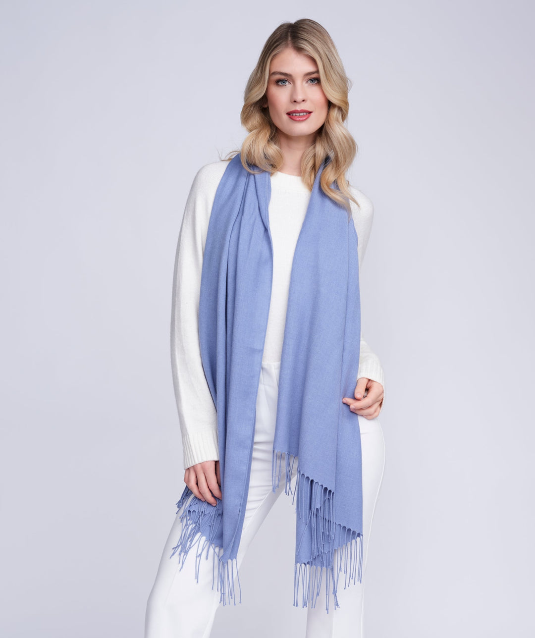 Pia Pashmina - Denim Blue
