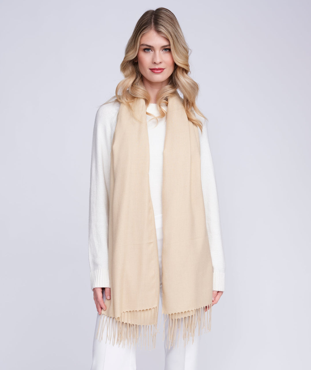 Pia Pashmina - Natural