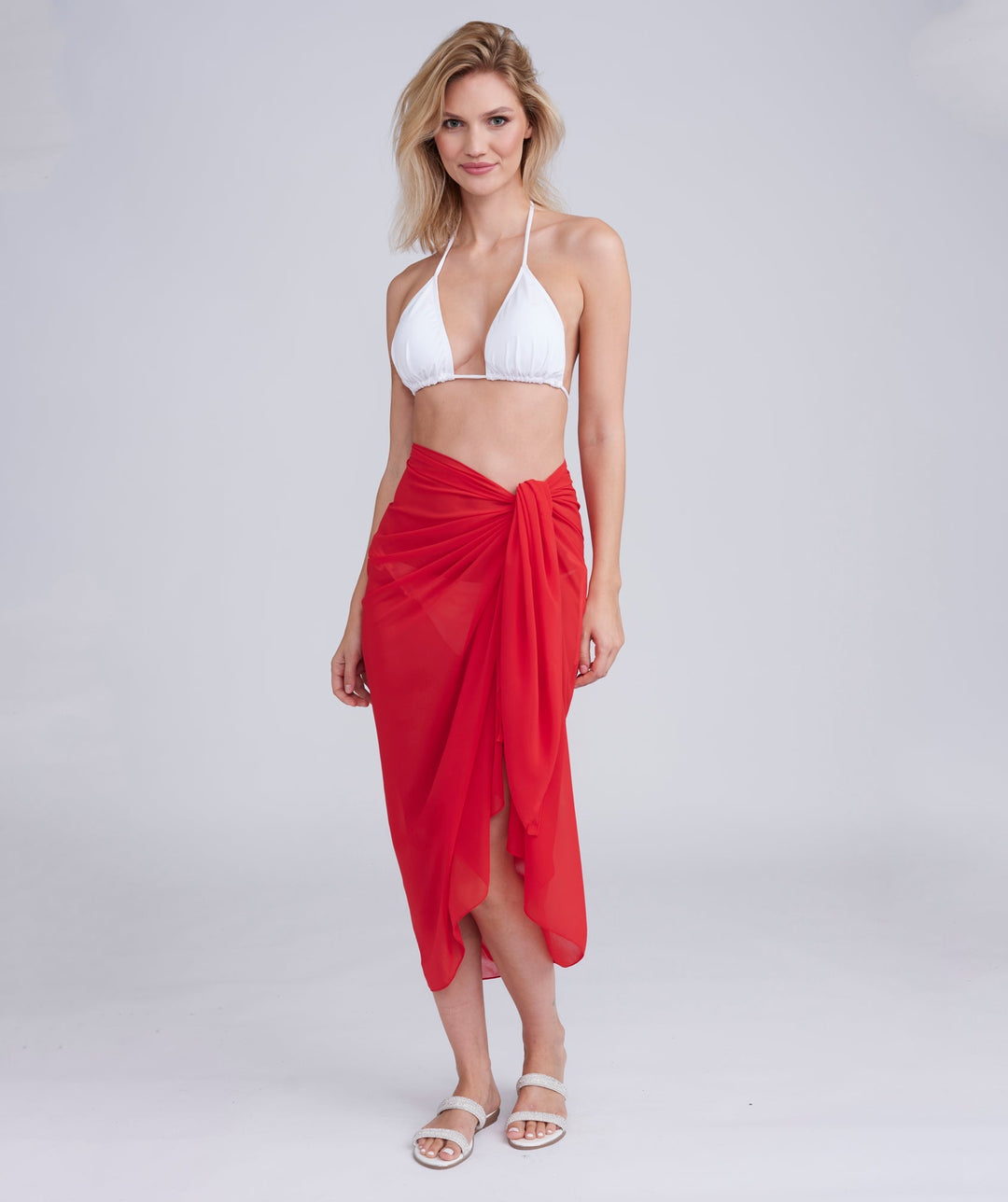 San Remo Sarong - Red