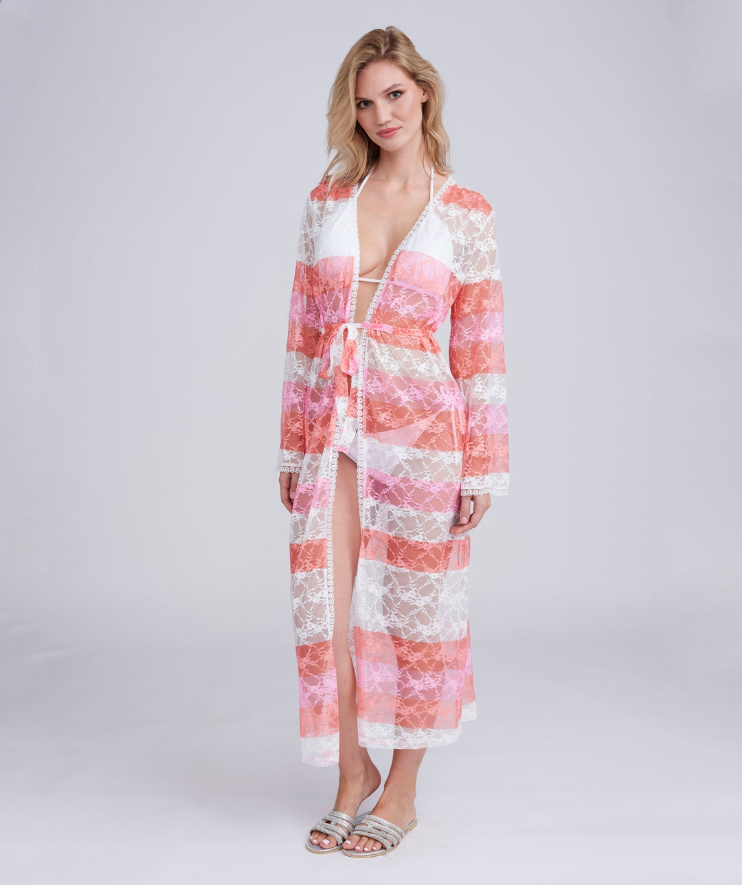 Serenity Maxi Cover up - Coral