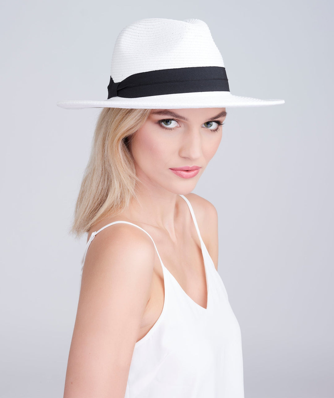 Tobago Hat - White/Black