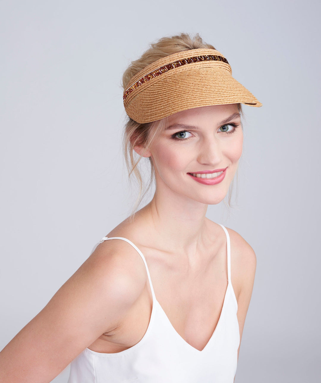 Topaz Visor - Tan