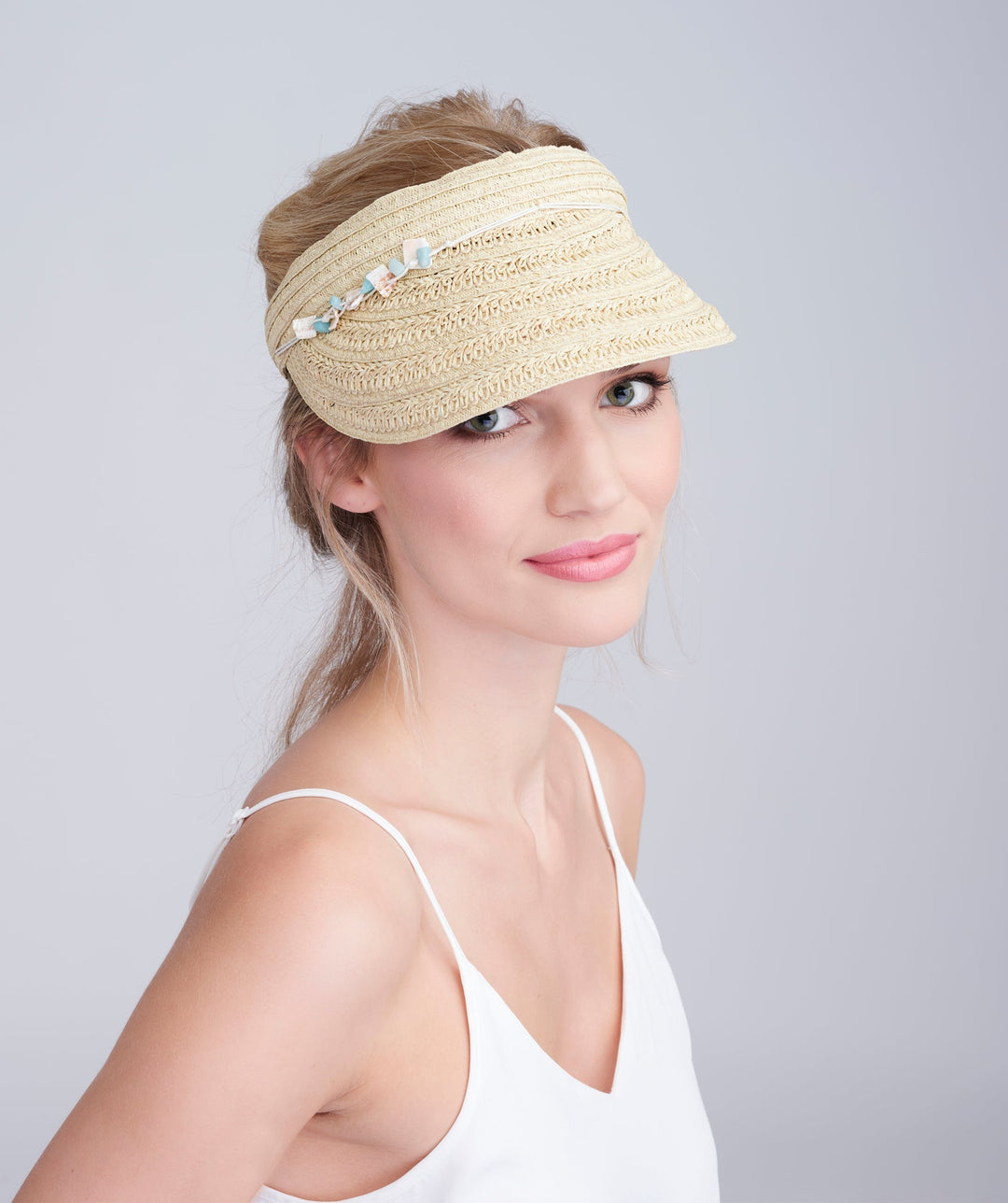Vera Visor - Natural - jqwholesale.com
