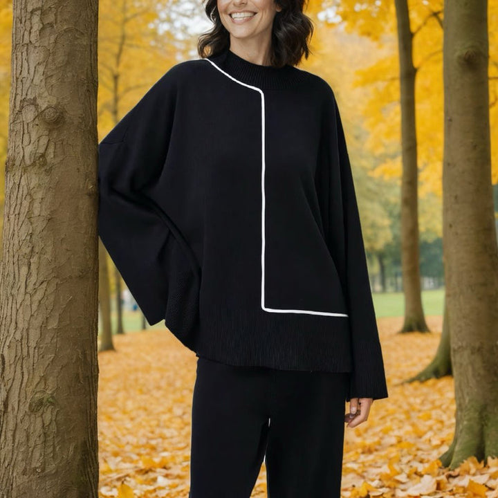 Taped Hem Trim Box Knit Jumper (2p.pack)