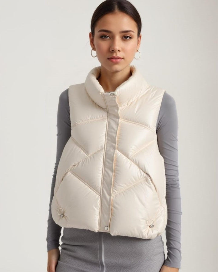 Quilted Shimmer 2 pocket Gilet (3p.pack)