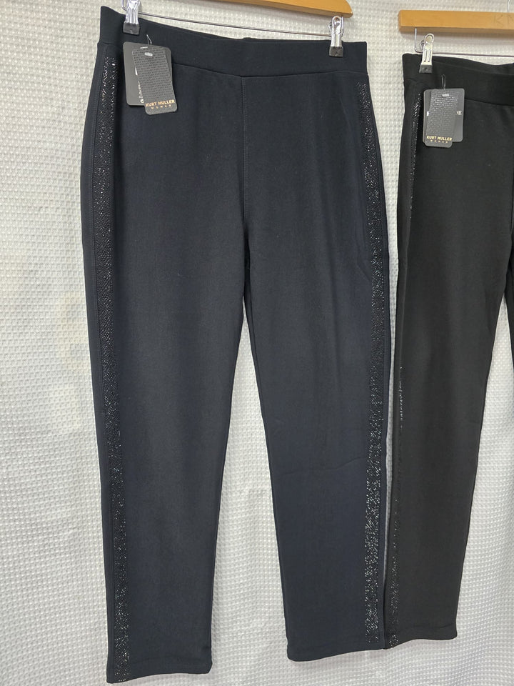 Side Sparkle Bi Stretch Trousers (15p.pack)