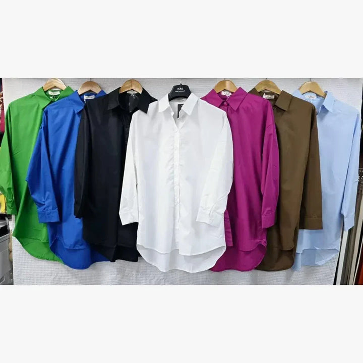 (2P.PACK) Pure Cotton Layering Shirt