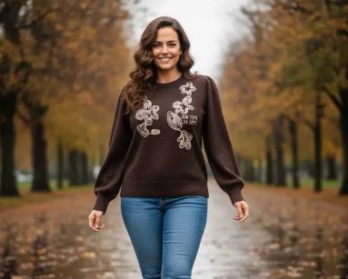 Cornelli Crew Neck Knit Jumper (2p.pack)