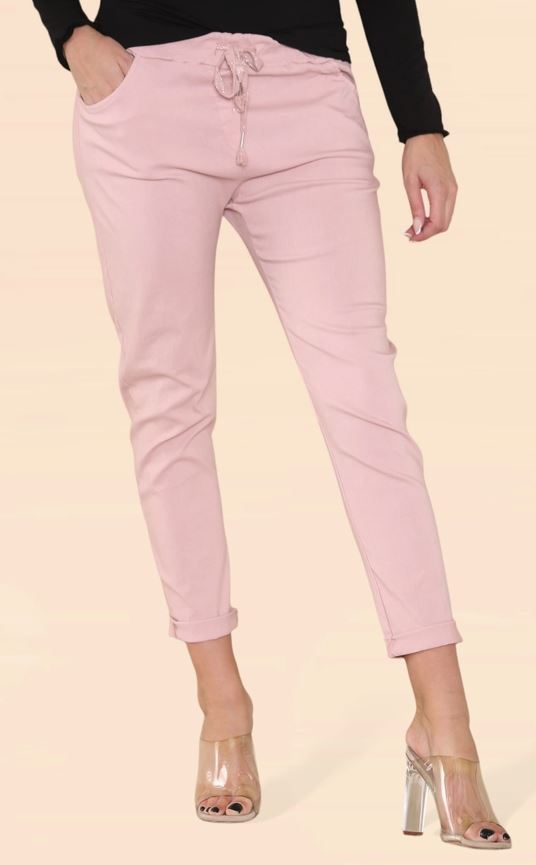 Plain Bi-Stretch Magic Trousers