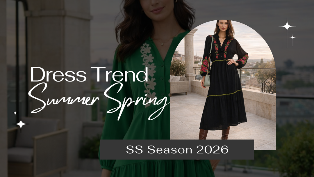 The Embroidered Dress Trend for SS26