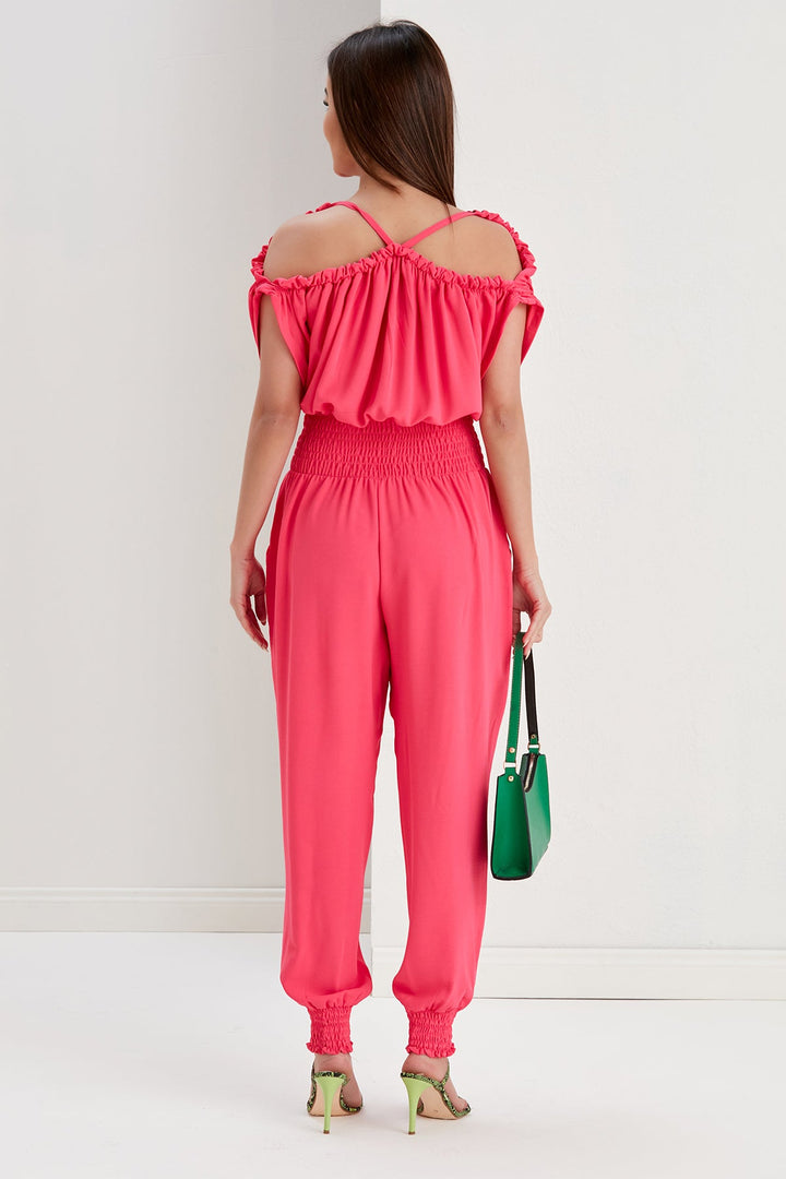 Lila Jumpsuit in Pink - jqwholesale.com