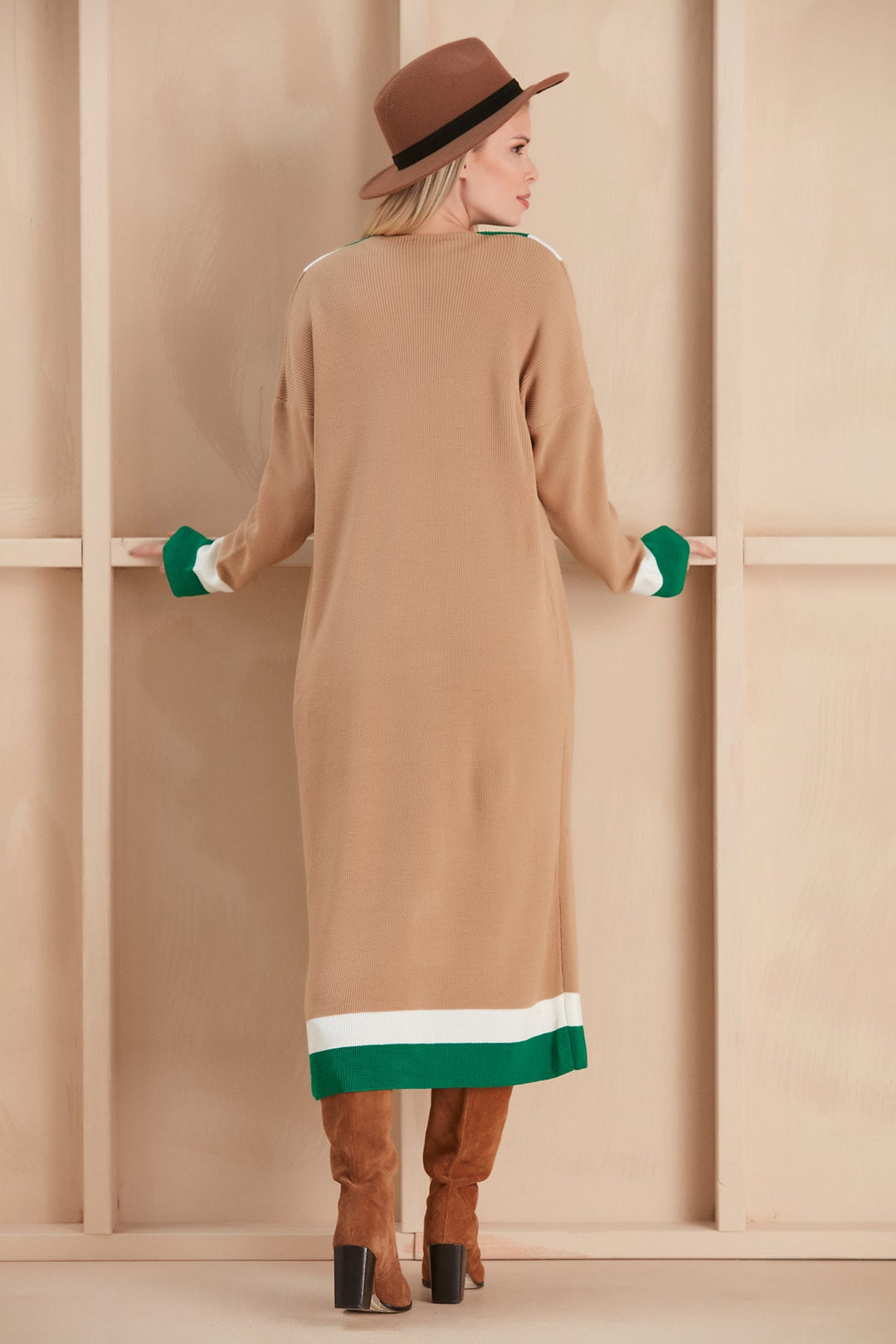 Longline ColourBlock Cardigan - jqwholesale.com