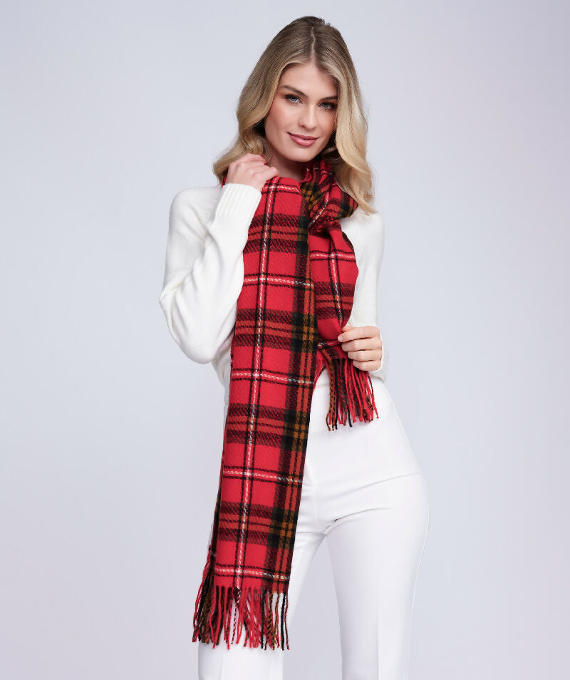 Reuben Scarf - Red