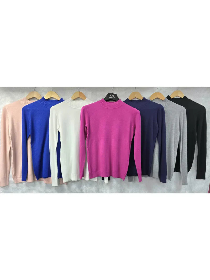 (2p. Pack) Classic Turtle Neck Knit Sweater