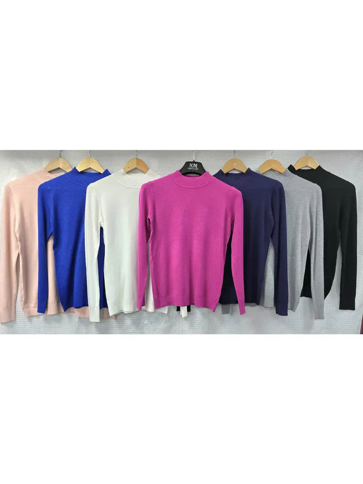 (2p. Pack) Classic Turtle Neck Knit Sweater