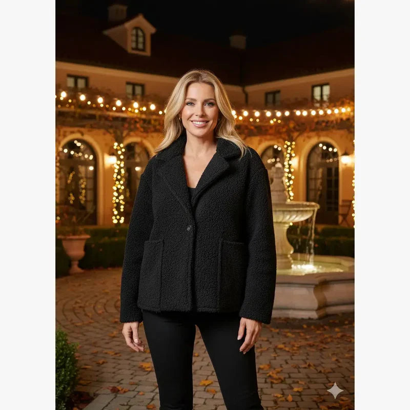 Teddy Boucle 2 Pocket Coat