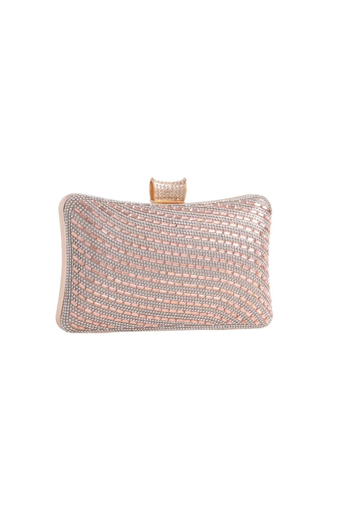 Champagne Diamnate Clutch Bag