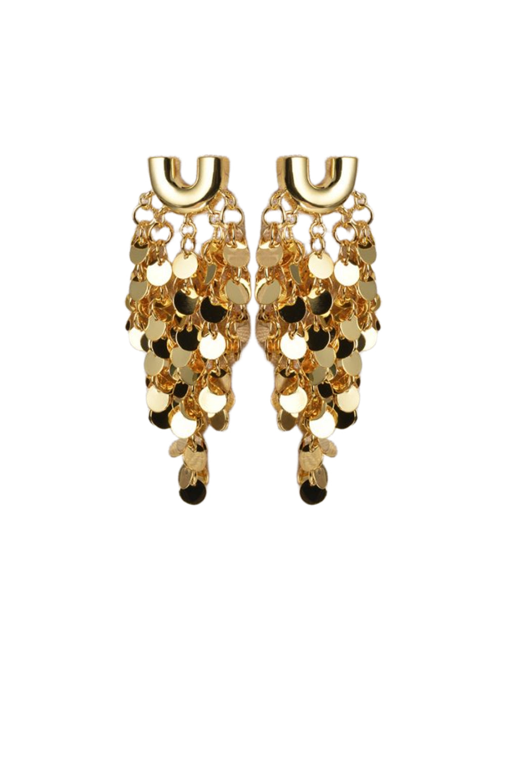 Gold Tassel Earrings - jqwholesale.com