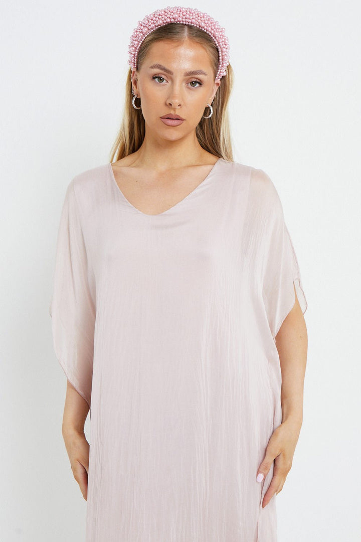 Baby Pink Pearl Chunky Headband