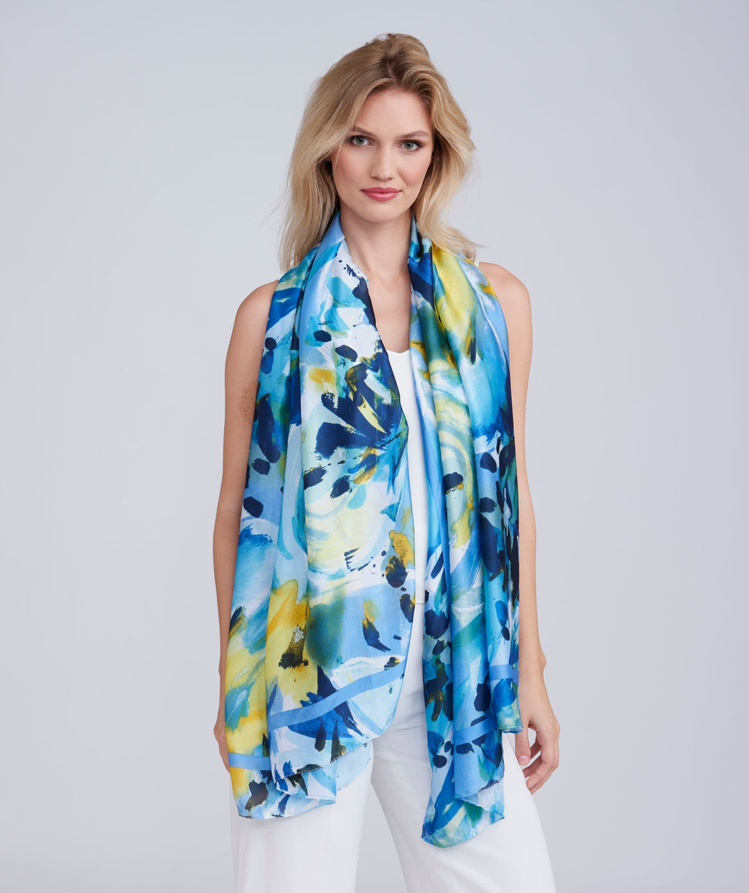 Avalon Scarf - Blue - jqwholesale.com