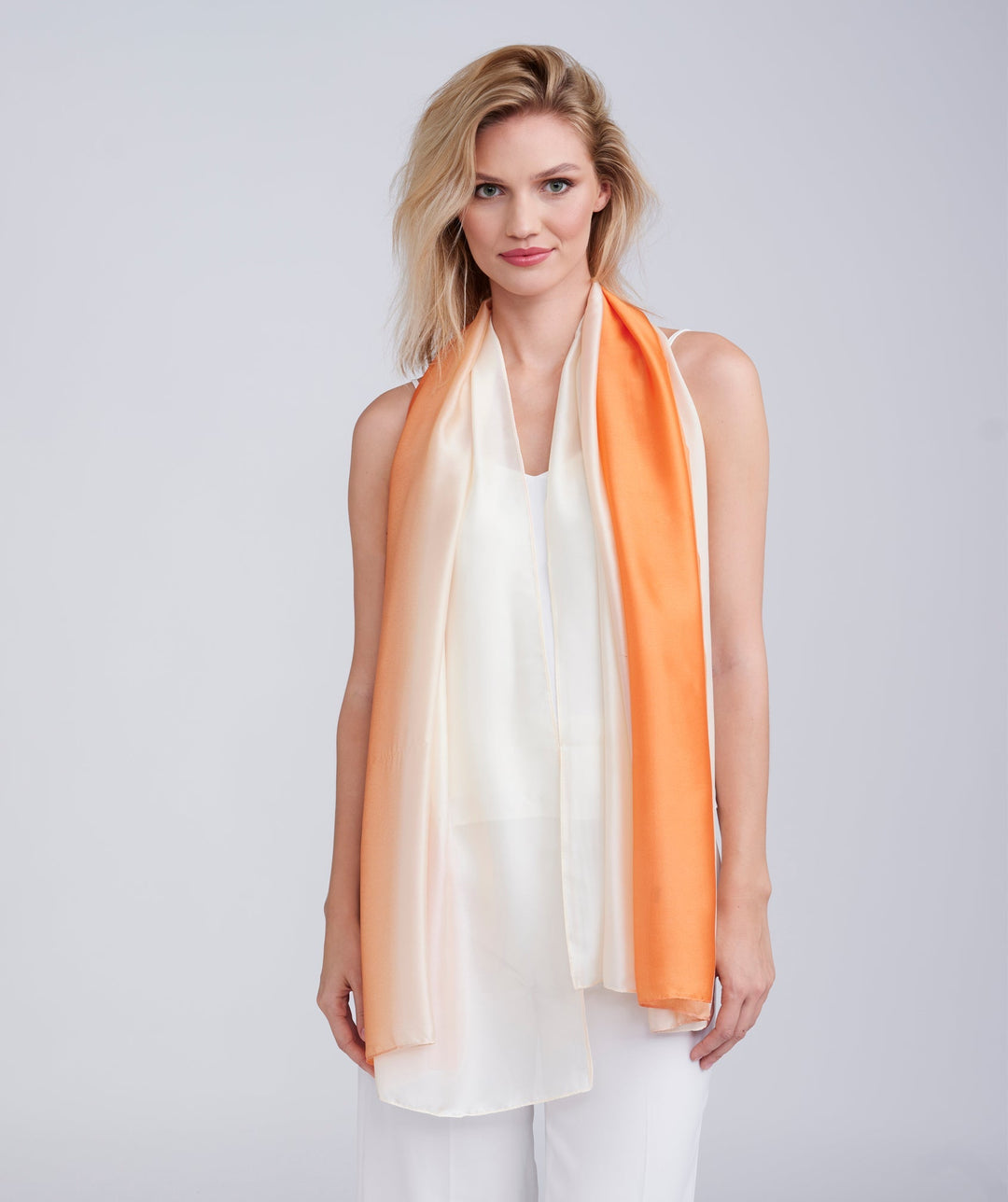 Aviva Scarf - Orange - jqwholesale.com