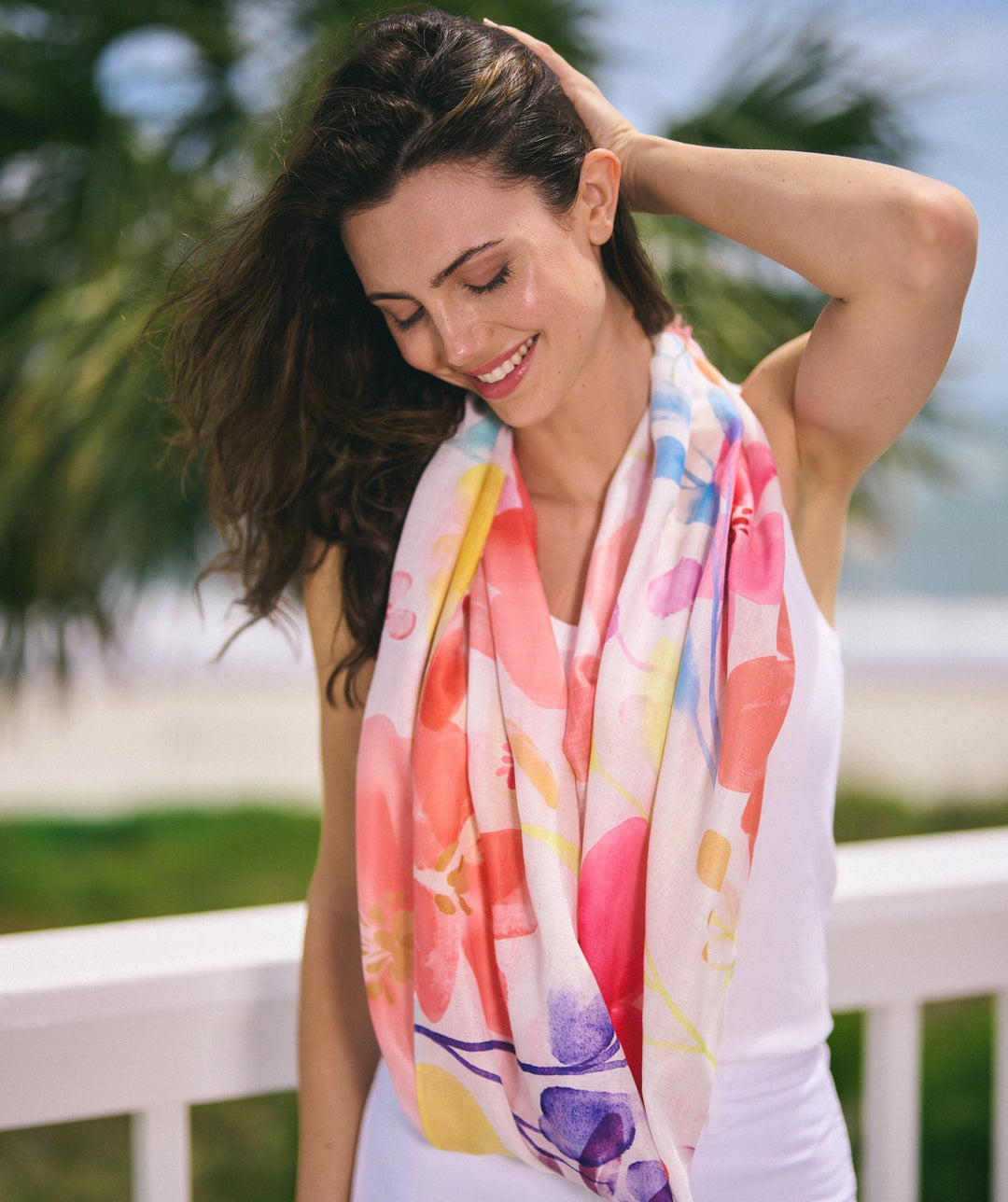 Brea Scarf - Multicoloured - jqwholesale.com
