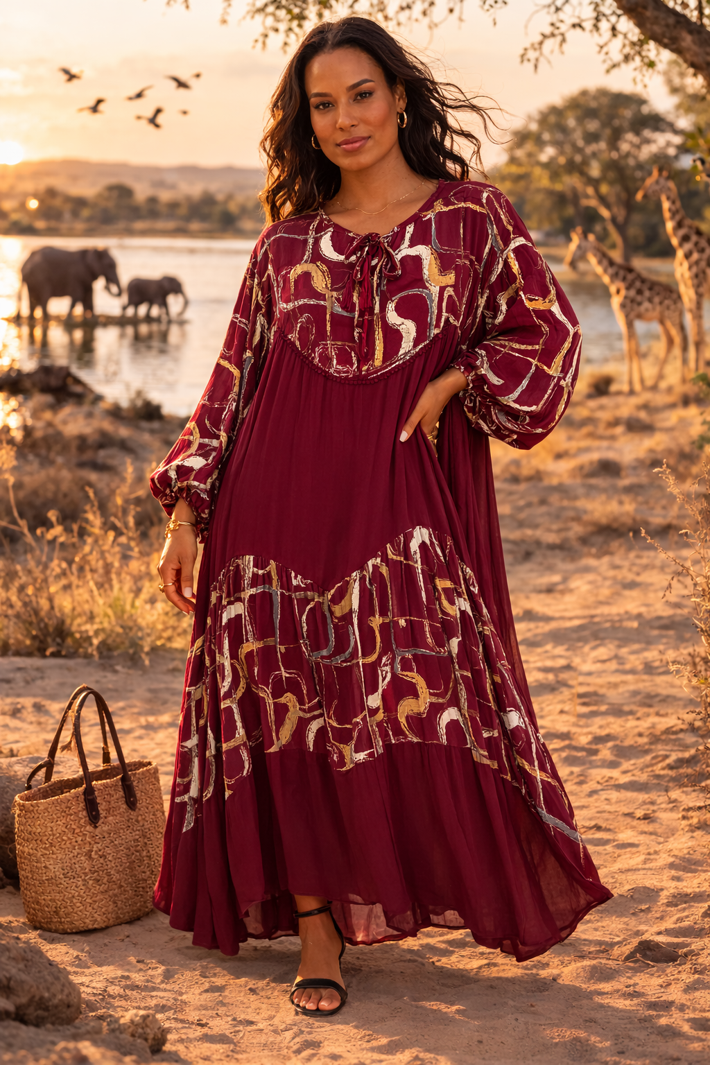 Abstract Panel Maxi Dress | Wholesale Dresses JQ WHOLESALE EUROPE Abstract Panel Maxi Dress | Wholesale Dresses JQ WHOLESALE EUROPE