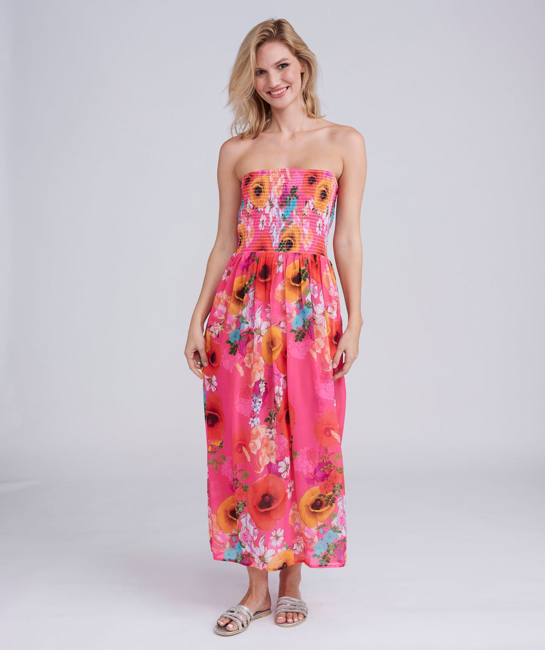Copacabana Maxi Dress - Pink - jqwholesale.com