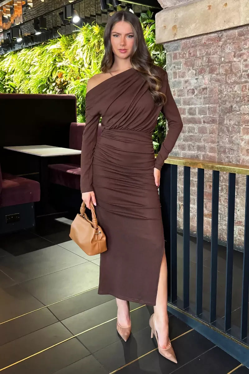 1750430864_Chocolate-Knit-Off-The-Shoulder-Long-Sleeve-Midi-Dress-1_800x