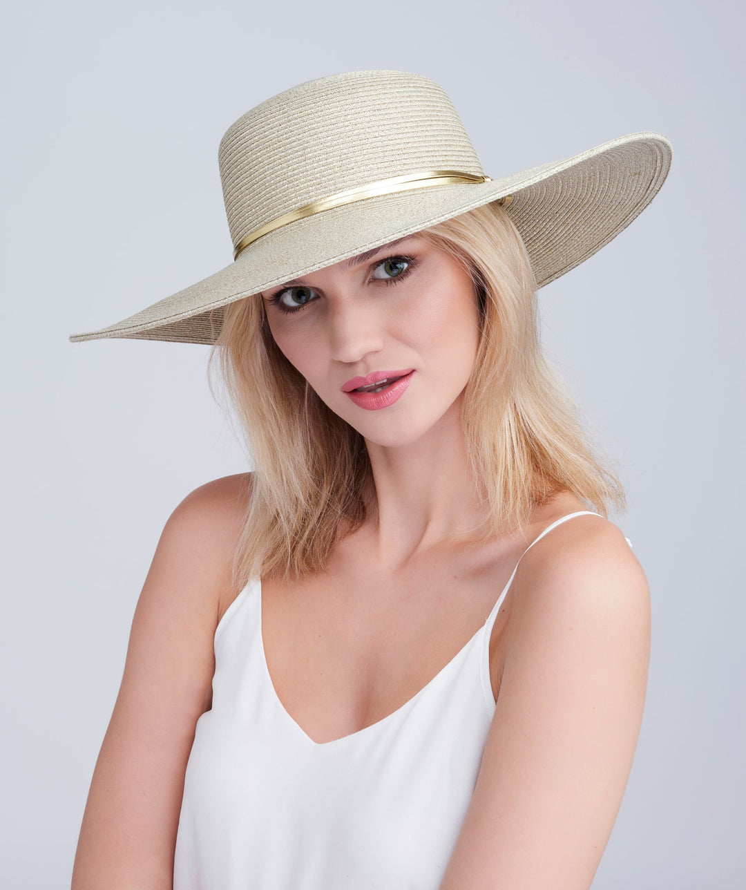 Deandra Hat - Gold - jqwholesale.com
