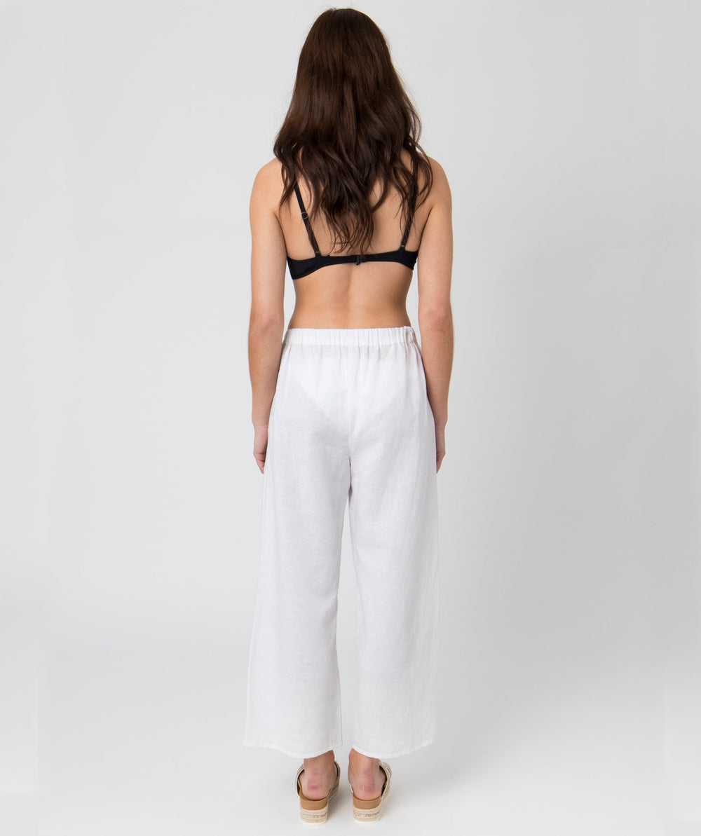Dune Trousers - White - jqwholesale.com