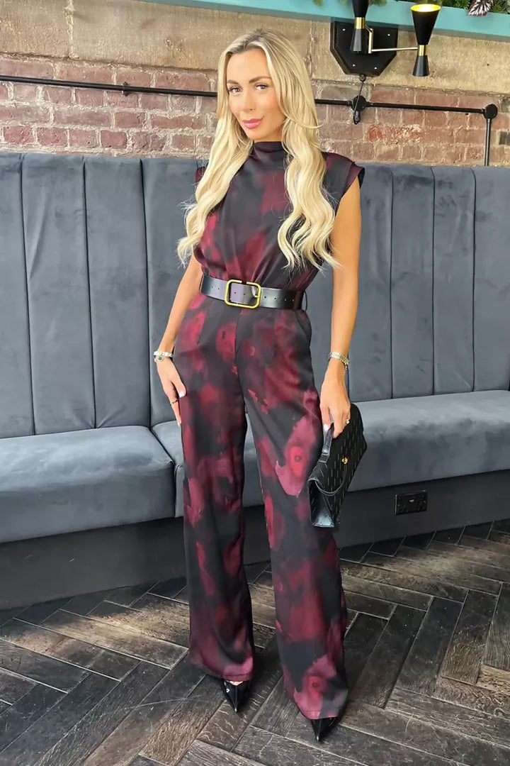 1752848802_Plum-And-Black-Smudge-Print-Belted-Wide-Leg-Jumpsuit-3_800x
