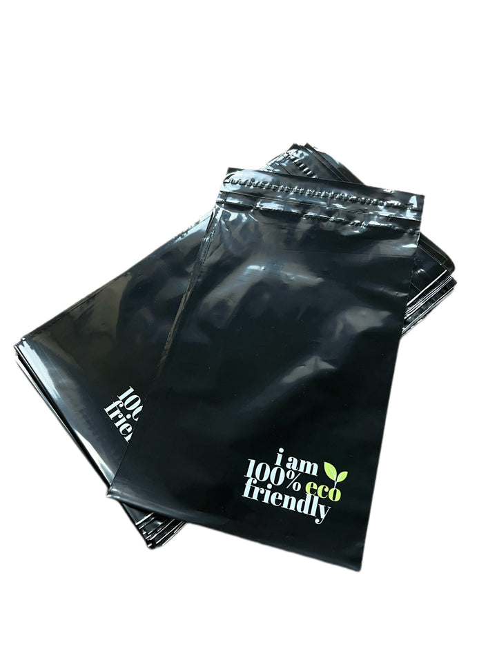 Biodegradable Mailing Bags 100% with Double Peel & Seal Tape, Eco Friendly Postage & Packaging Bags, 30 cm x 40 cm + 7 cm