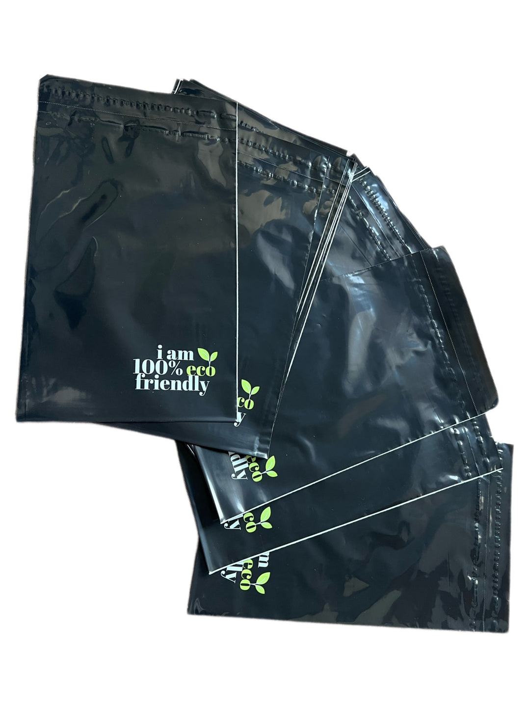 Biodegradable Mailing Bags 100% with Double Peel & Seal Tape, Eco Friendly Postage & Packaging Bags, 30 cm x 40 cm + 7 cm